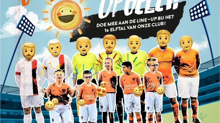 Unieke G-voetbal line-up bij Eldenia